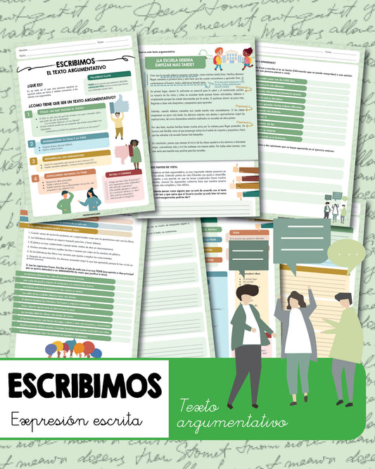 ESCRIBIMOS: El texto argumentativo
