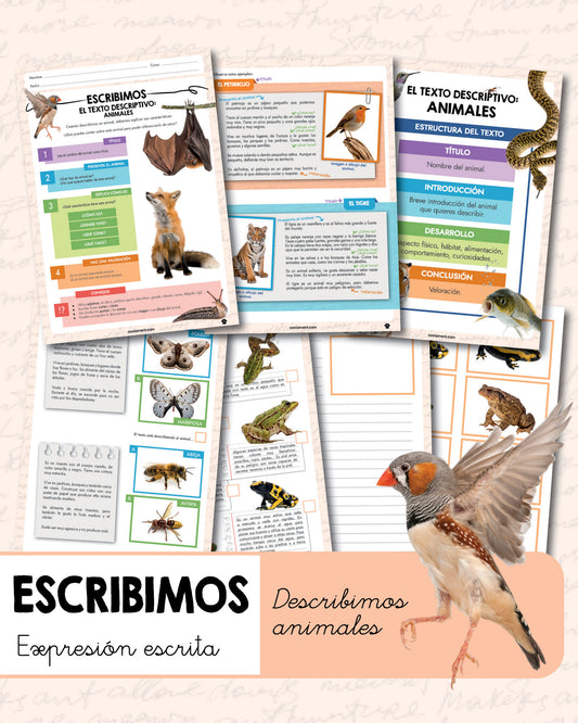 ESCRIBIMOS: Descrivimos animales