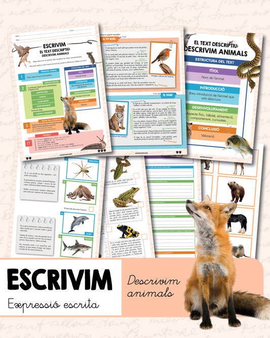 ESCRIVIM: Descrivim animals