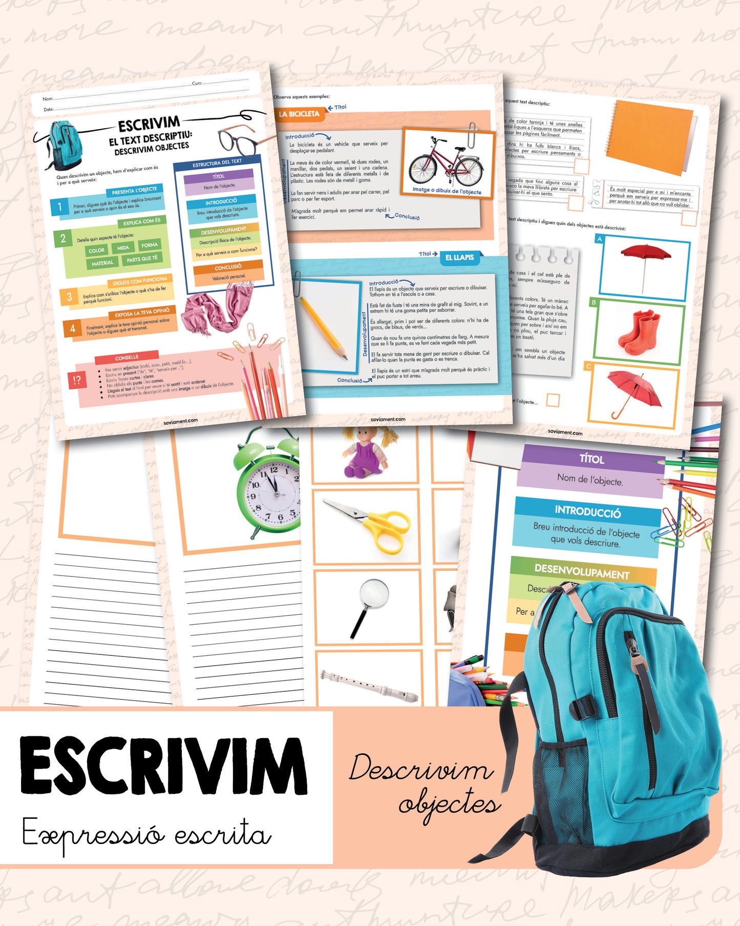 ESCRIVIM: Descrivim objectes