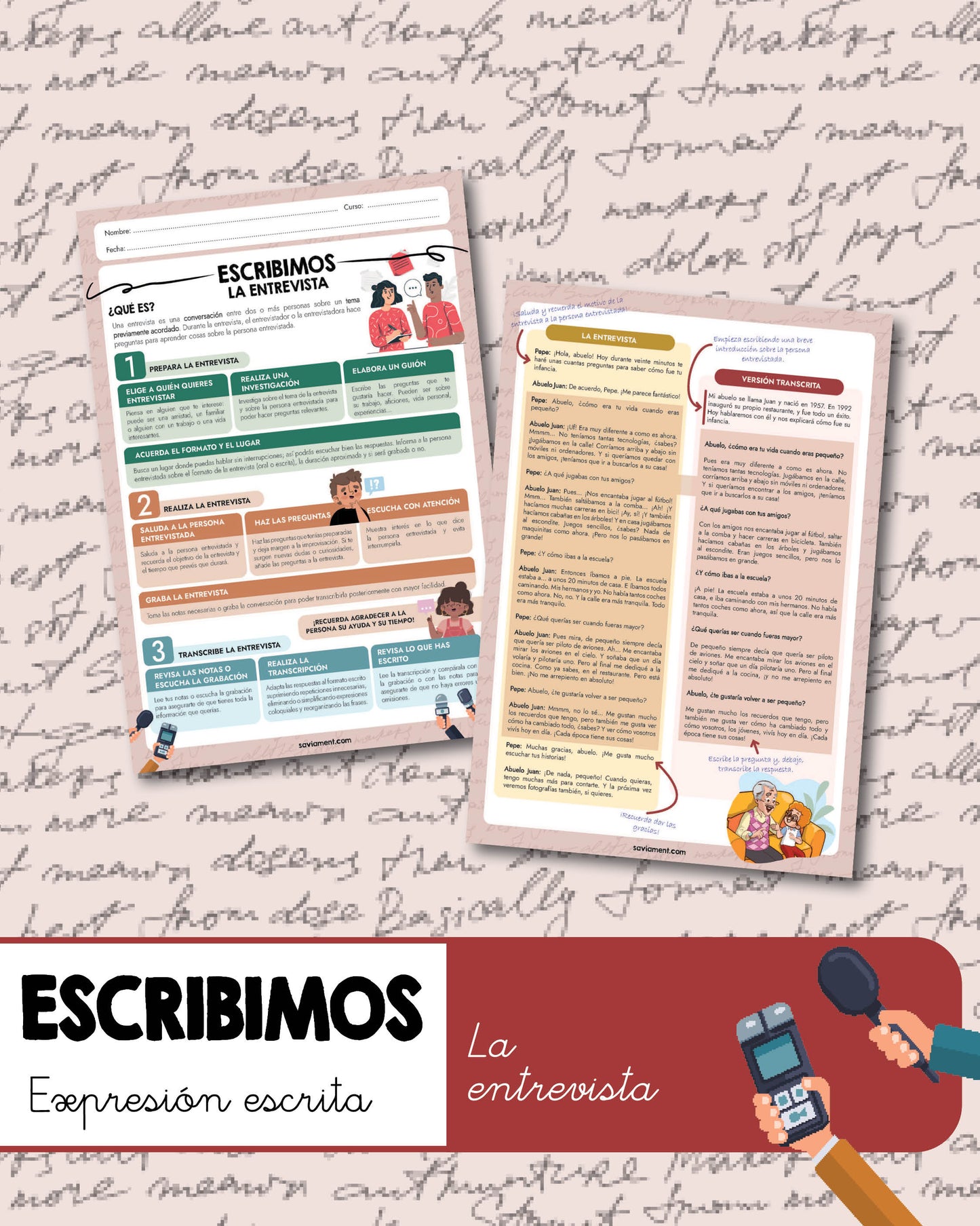 ESCRIBIMOS: La entrevista