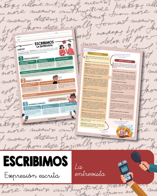 ESCRIBIMOS: La entrevista