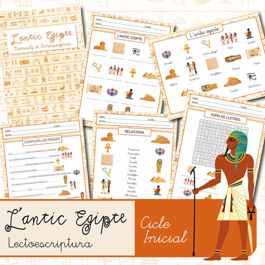 Lectoescriptura: l'antic Egipte