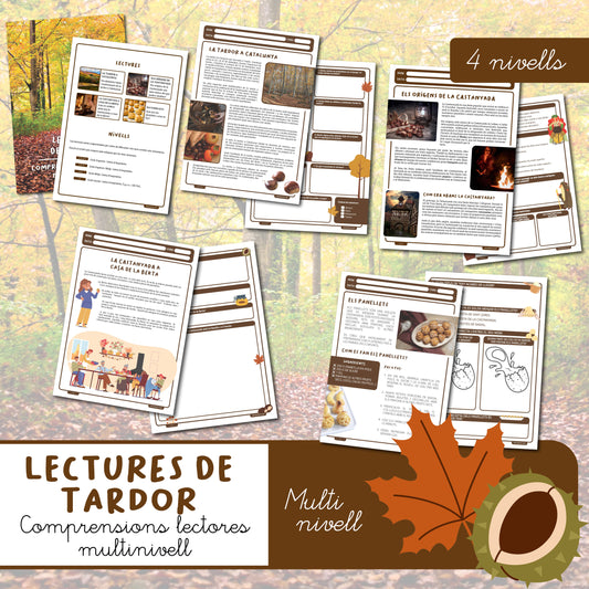 Comprensions lectores multinivell: lectures de tardor