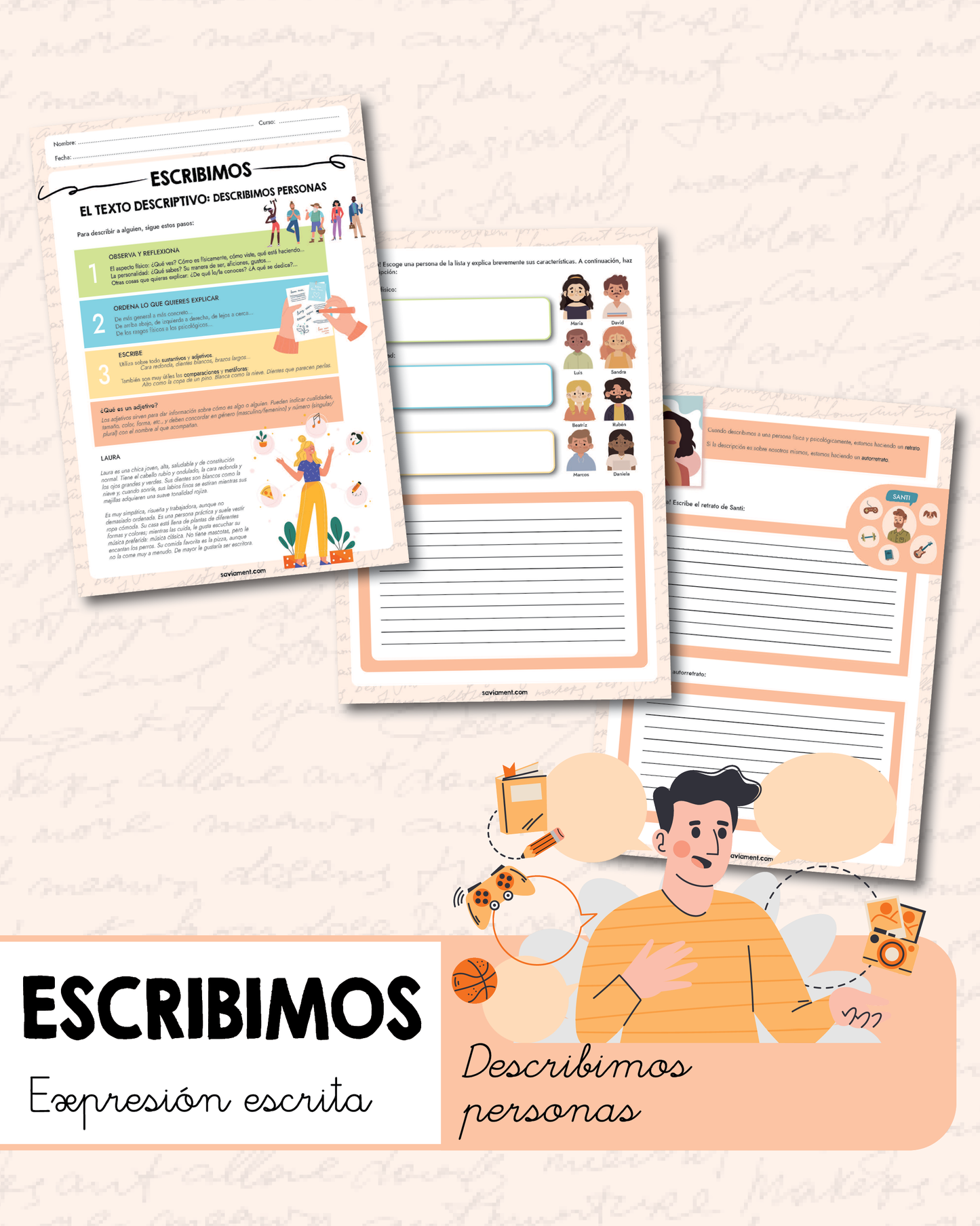 ESCRIBIMOS: Describimos personas
