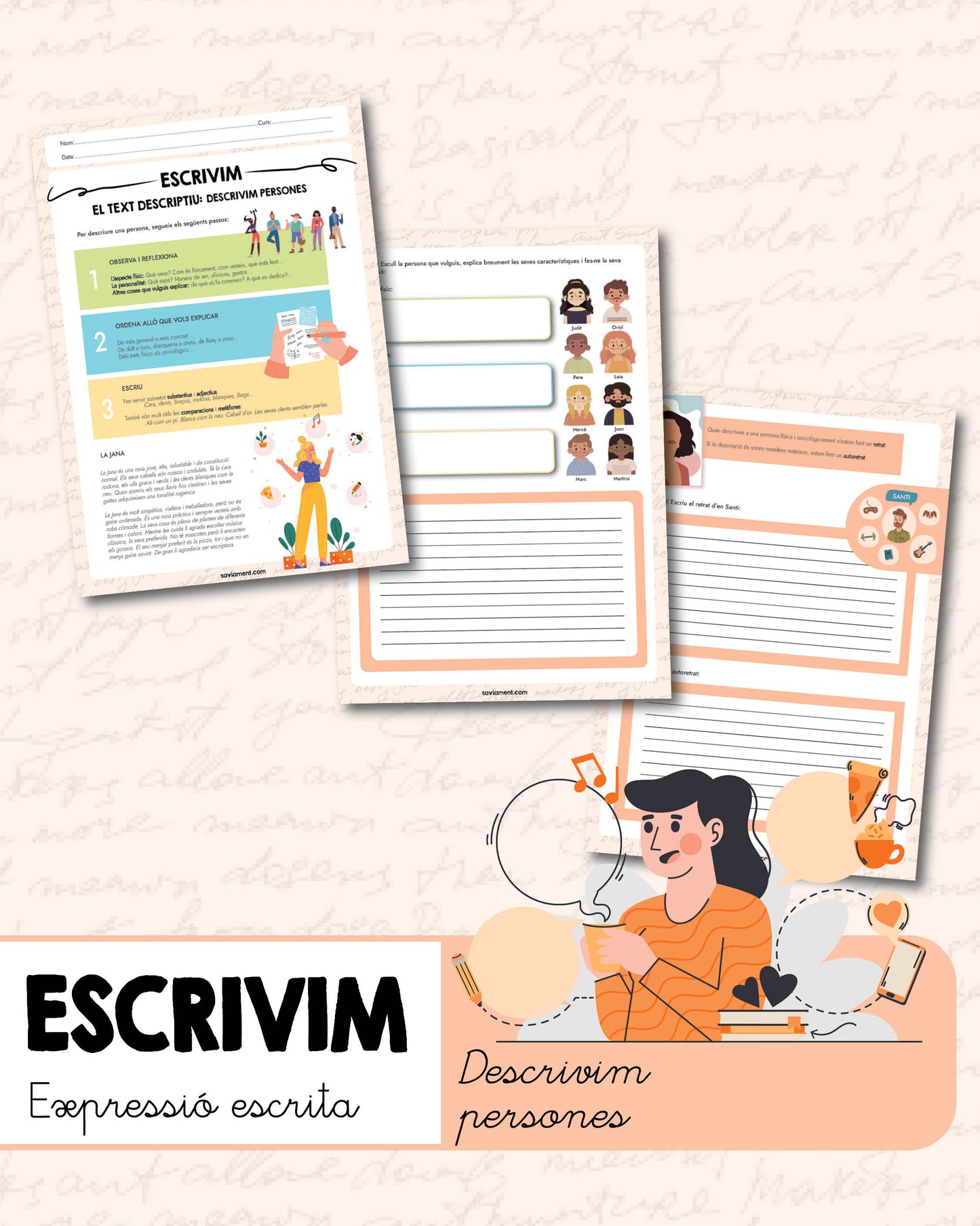 ESCRIVIM: Descrivim persones