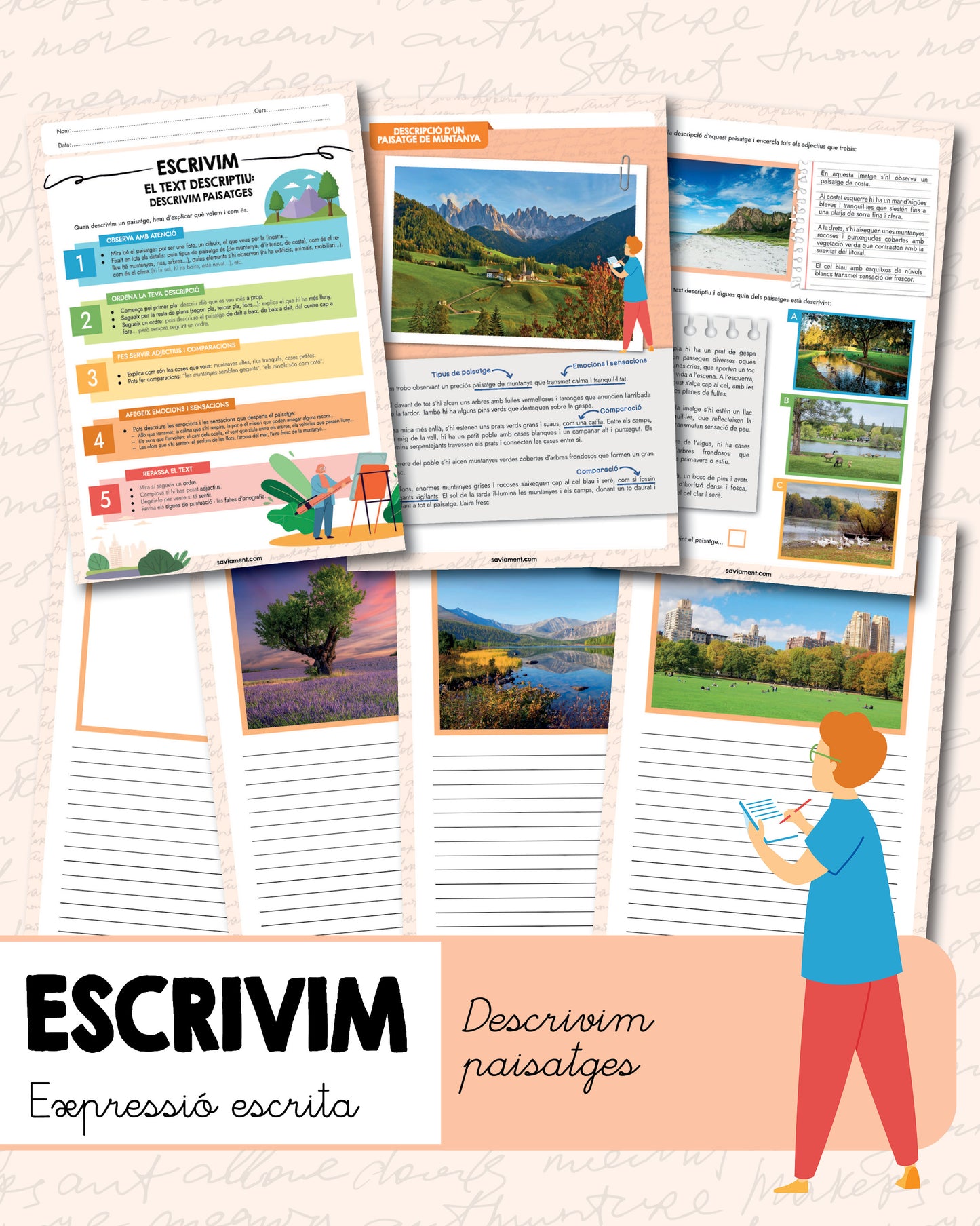 ESCRIVIM: Descrivim paisatges